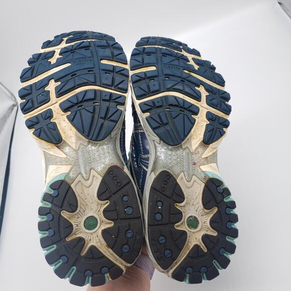 Brooks Adrenaline GTS 13 Women's Size 7 Blue Gray Running Athletic Shoes - Picture 6 of 10